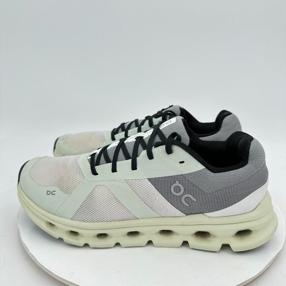 On Cloudrunner Swiss Engineering Women Size 9.5 46.99019 Frost Aloe Running Shoe - Picture 1 of 11